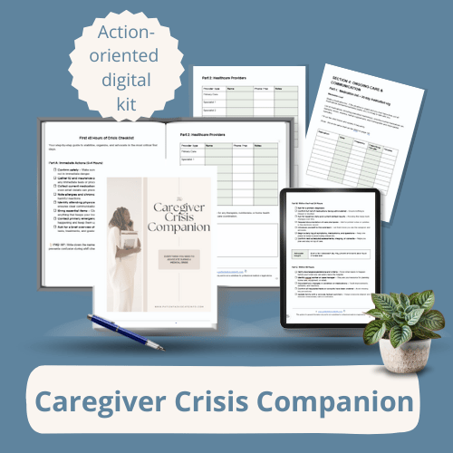 Caregiver Crisis Companion - FM - Patient Advocate Info